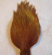 super fly chinese cock cape  red/ brown